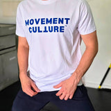 STAND Men's Crew Organic Tee - Movement Culture Blue